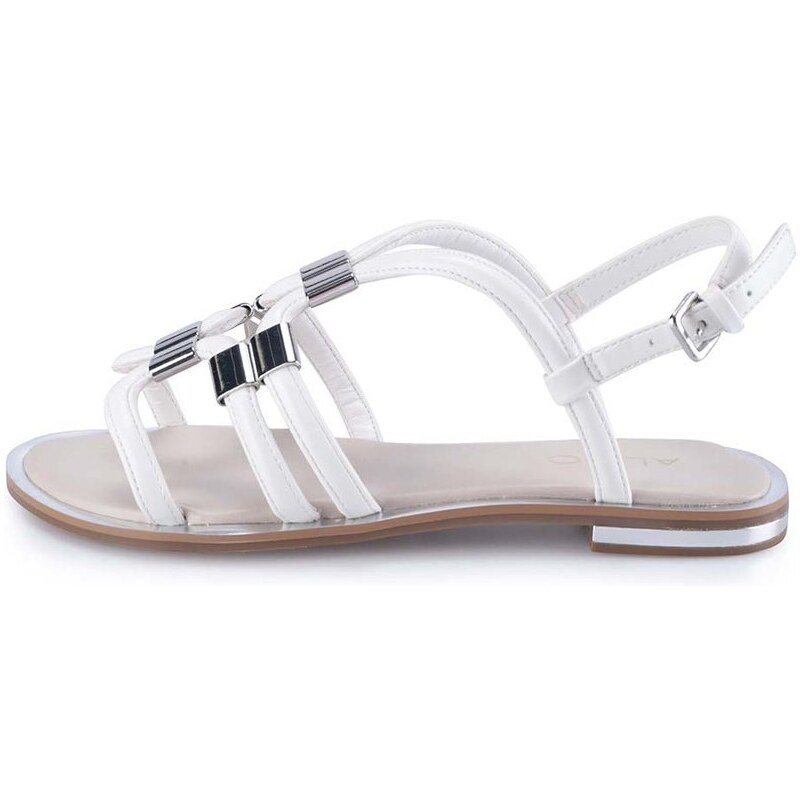 Bílé páskové sandály ALDO Reinelle