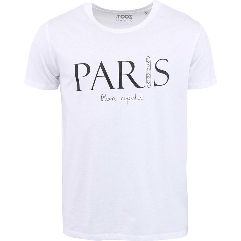 Bílé pánské triko ZOOT Originál Paris