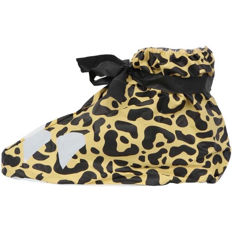 Leopardí plastové návleky na boty Spinning Hat