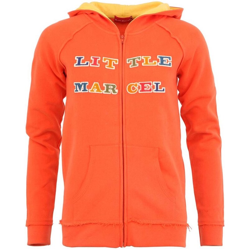 Oranžová mikina Little Marcel Shop
