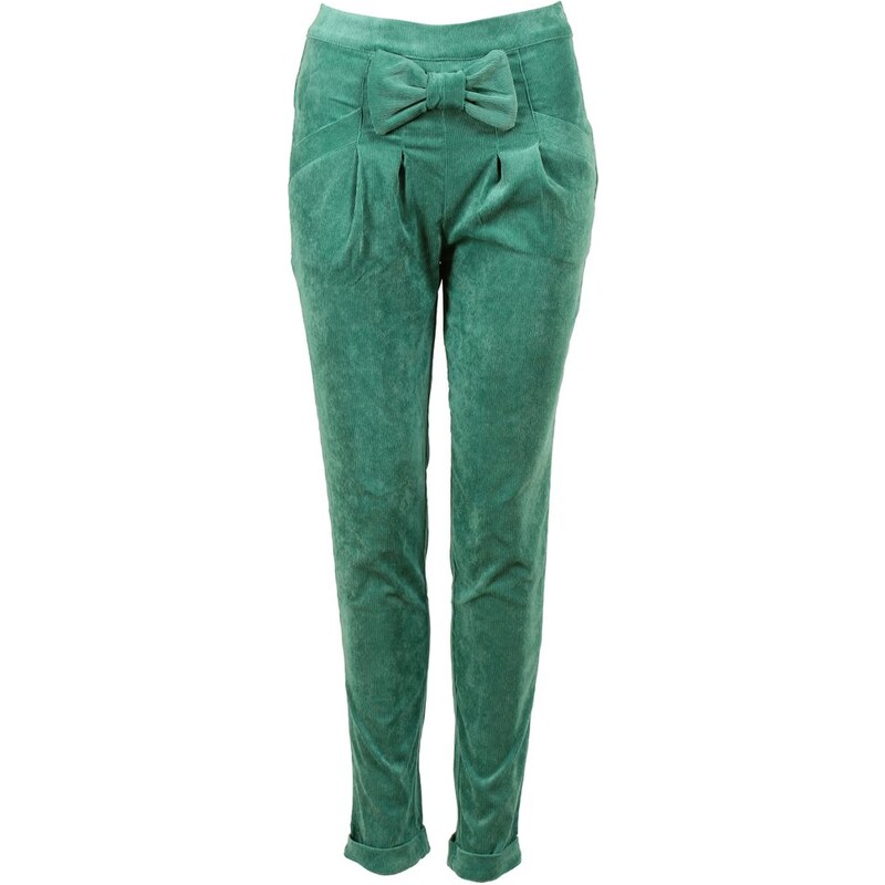 Stylové zelené kalhoty s mašlí Pepa Loves Oregon
