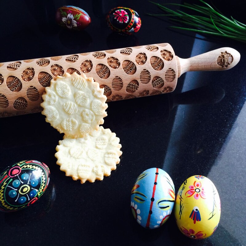 Goody Woody Velikonoční embosovaný váleček na těsto Easter Eggs