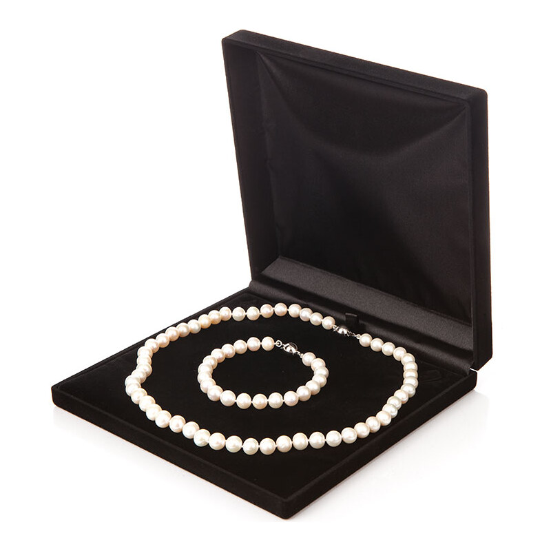 Buka Jewelry Buka Krabička na soupravu šperků – černá 925