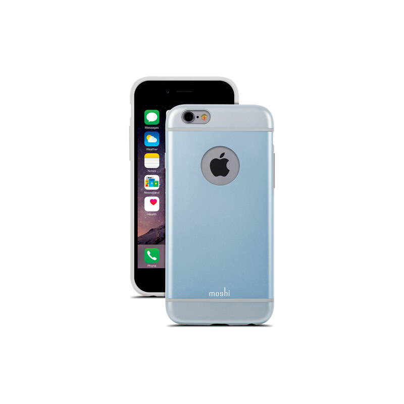 Pouzdro / kryt pro Apple iPhone 6 / 6S - Moshi, iGlaze Arctic Blue - VÝPRODEJ