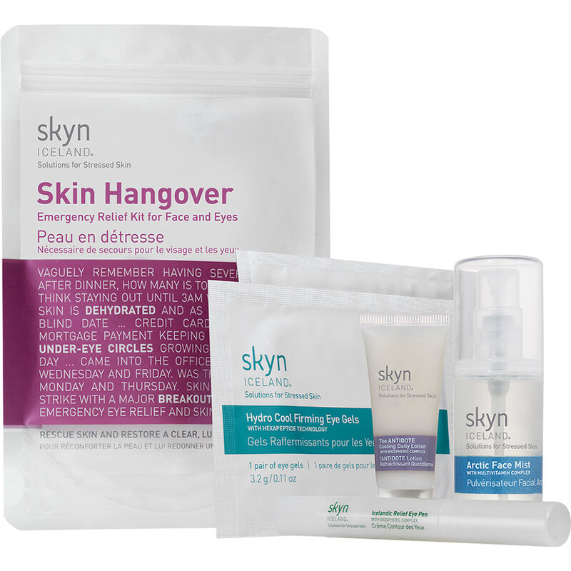 Skyn Iceland Skin Hangover Emergency Relief Kit Pečující pleťová sada 1 ks