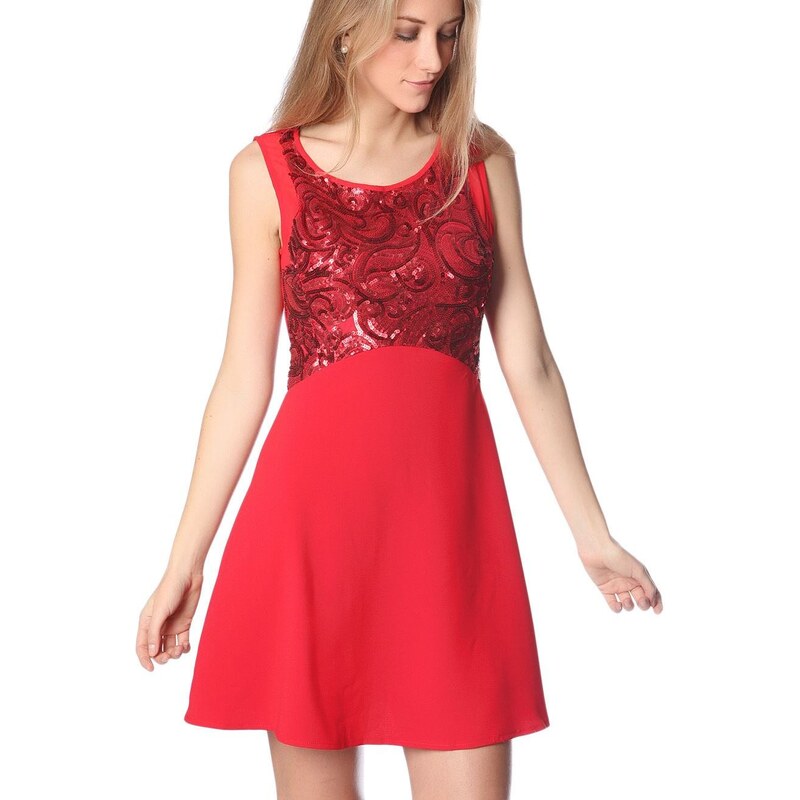 Dámské červené šaty Q2