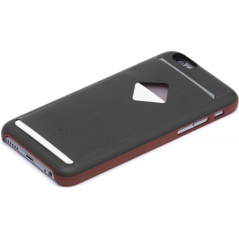 Peněženka Bellroy Phone Case 3 Card - Charcoal-Tamarillo