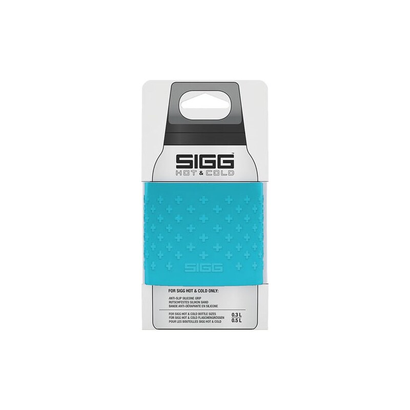SIGG HOT&COLD silikonový úchop, modrý