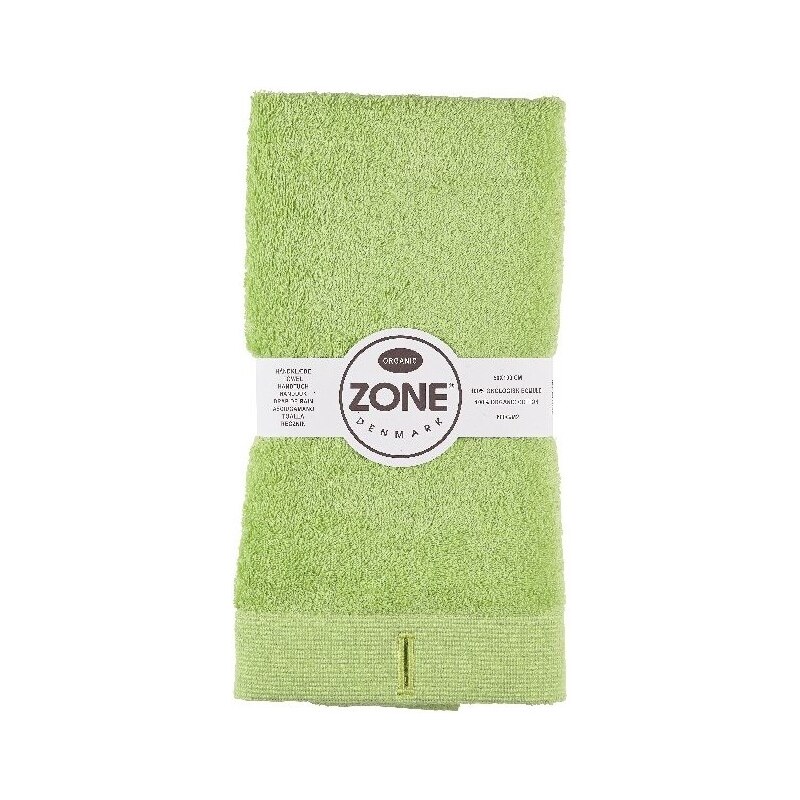 Osuška Zone 100x50 cm, limetkově zelená