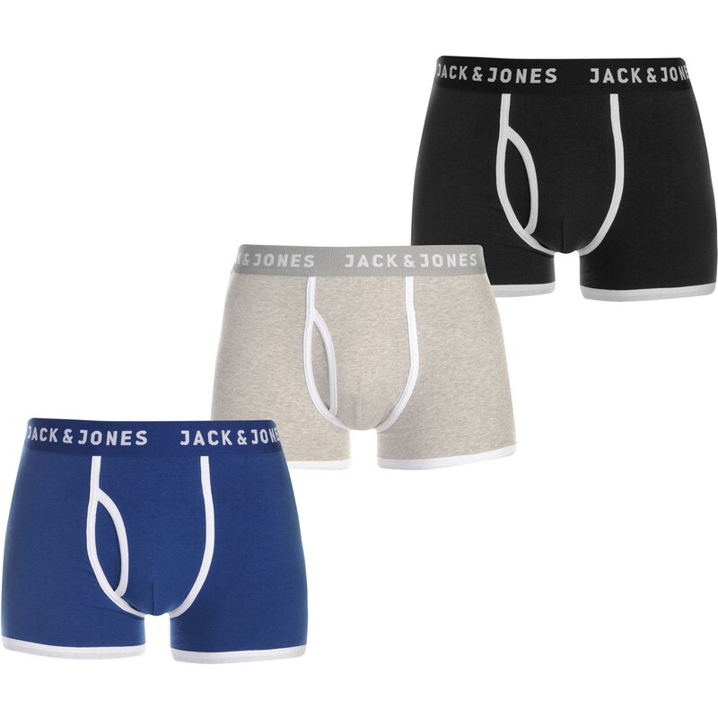 Boxerky Jack and Jones Piping 3 Pack Boxers pán.