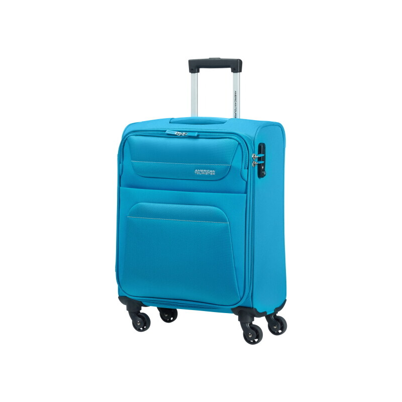 Kabinové zavazadlo American Tourister Spring Hill SPINNER SUITCASE 55 cm 94A-003 - modrá
