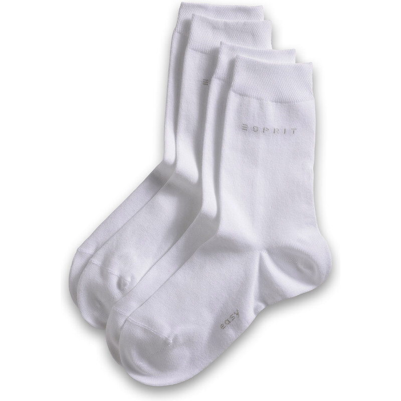 Esprit Ponožky s jemným nápletem v balení po 2 párech