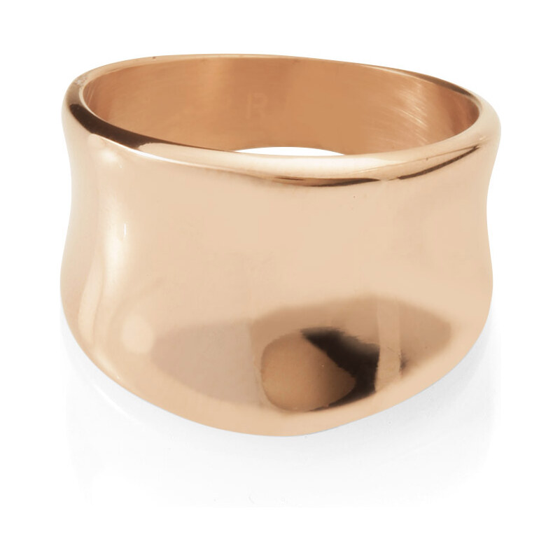 Esprit Nerezový prsten v barvě červeného zlata