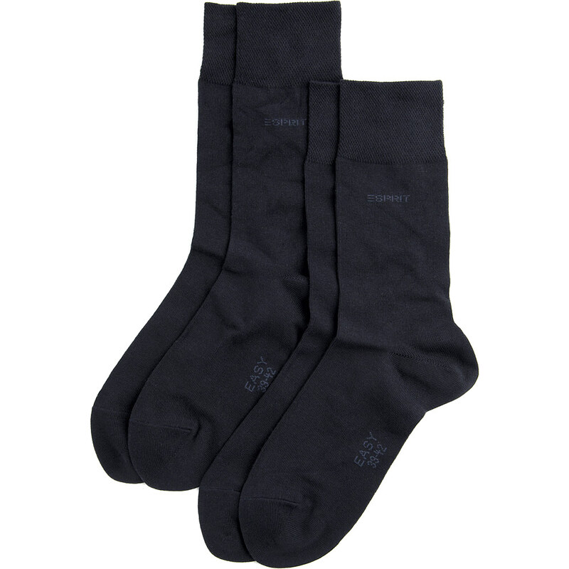Esprit 2x ponožky s někkým lemem