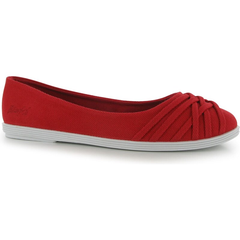 boty Blowfish Gummie Canvas Shoes Red/White