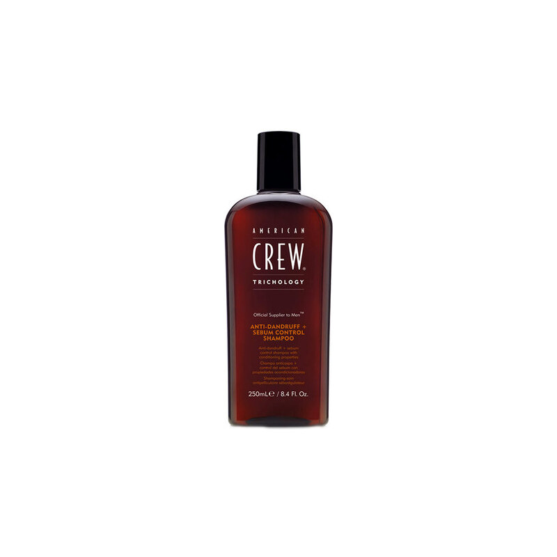 American Crew Trichology Anti-Dandruff + Sebum Control Shampoo 250ml Pánská tělová kosmetika M Proti lupům