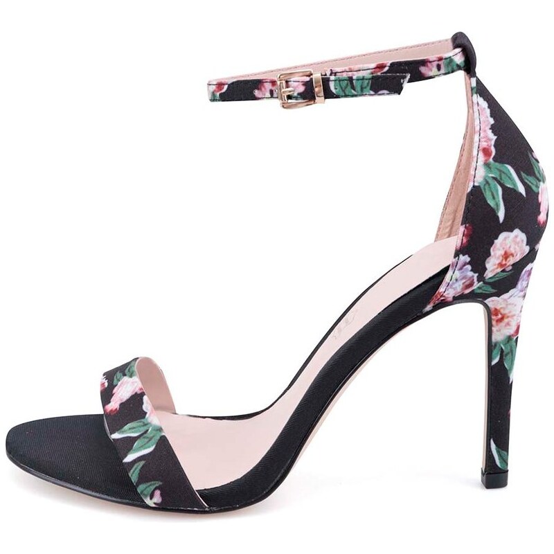 Květované sandálky na podpatku ALDO Paules