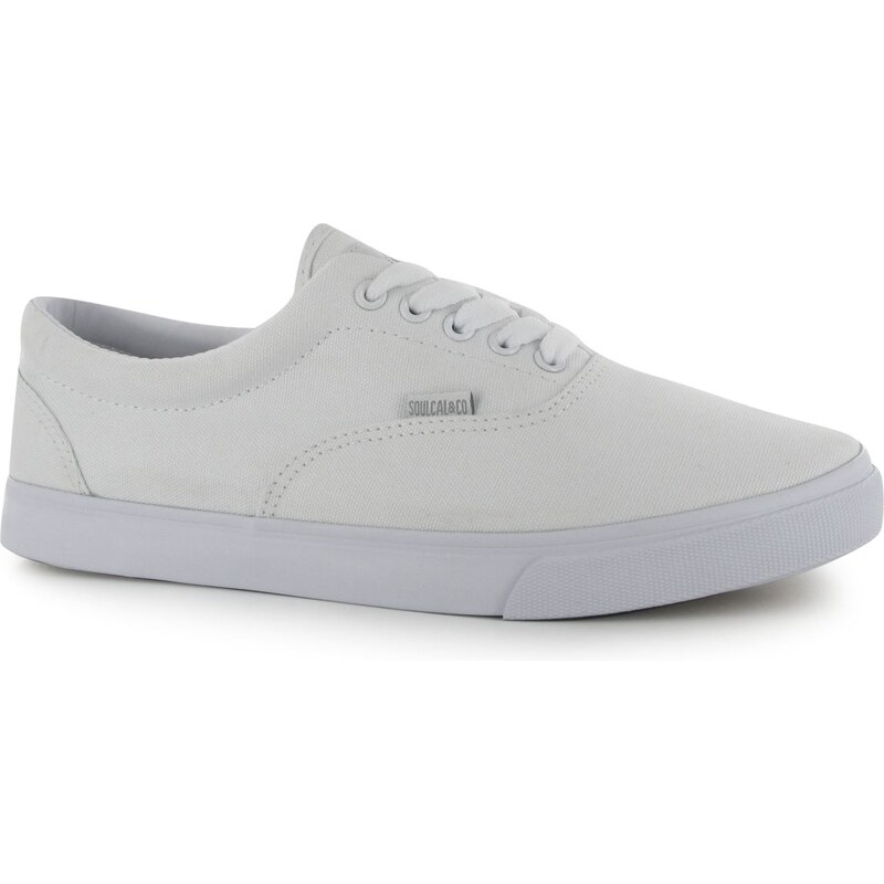 SoulCal Sunset Canvas Shoes White