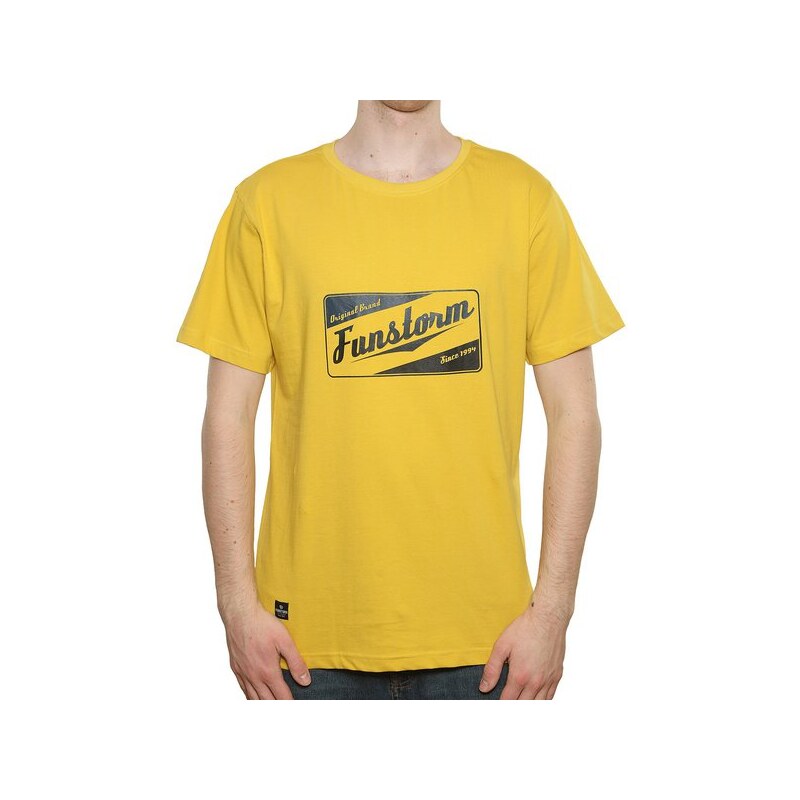 Pánské tričko Funstorm Ongar yellow