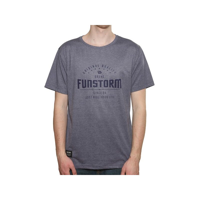 Pánské tričko Funstorm Ricon lila XL