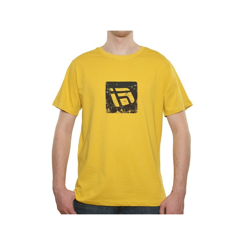 Pánské tričko Funstorm Vistad yellow S