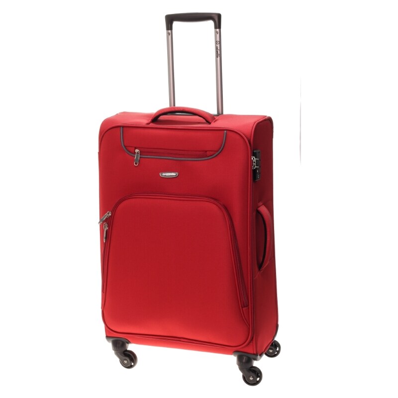 Cestovní kufr Dielle M 00-60-02 červená