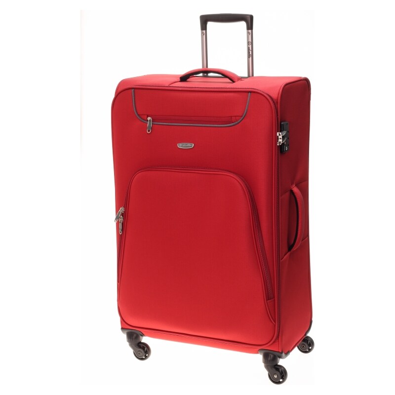Cestovní kufr Dielle L 00-70-02 červená