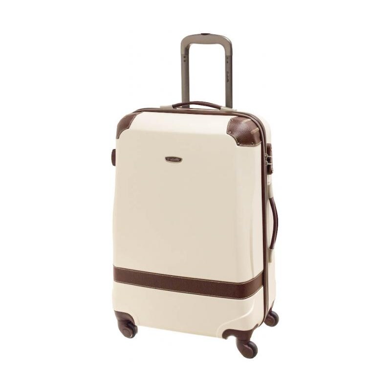 Cestovní kufr Dielle M 210-60-24 kašmírová