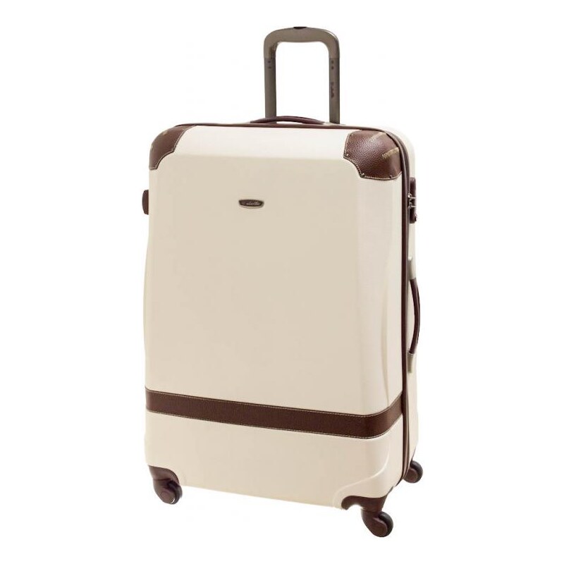 Cestovní kufr Dielle L 210-70-24 kašmírová
