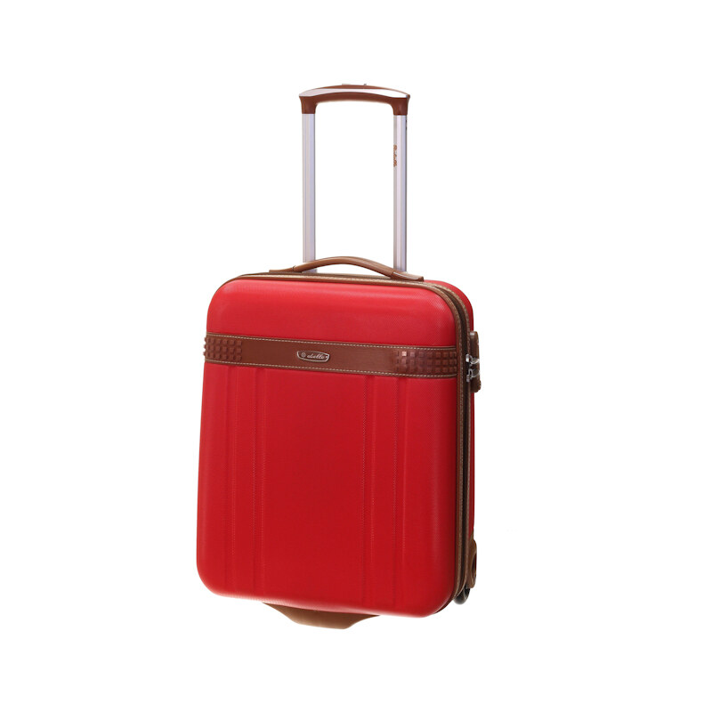 Cestovní kufr Dielle S 220-50-02 červená