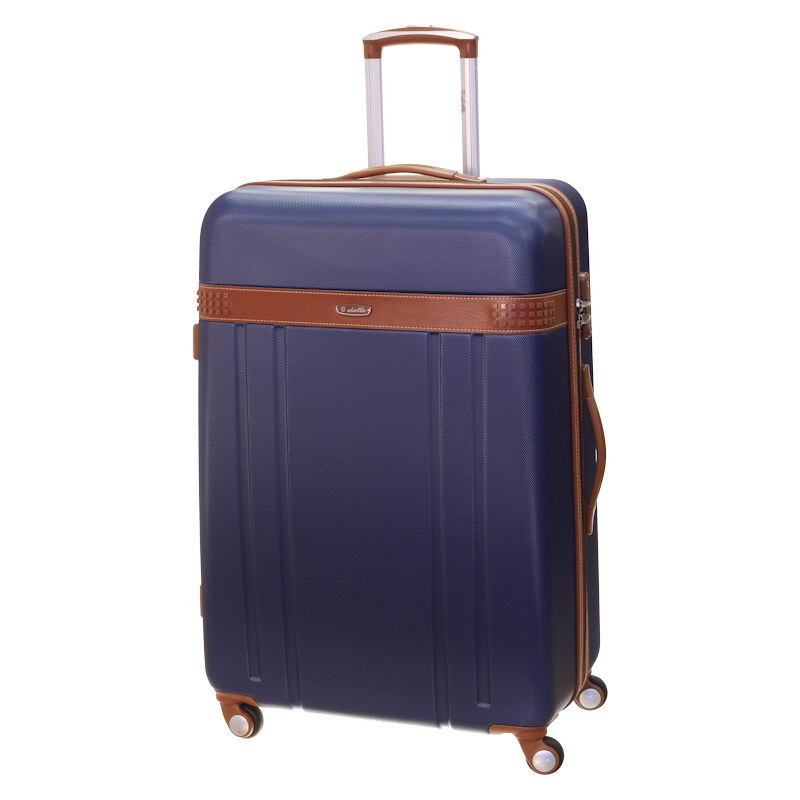 Cestovní kufr Dielle L 220-70-05 modrá