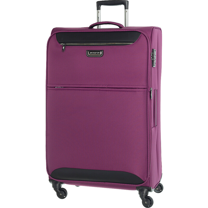 Cestovní kufr March Flybird L 24572-22 fialová