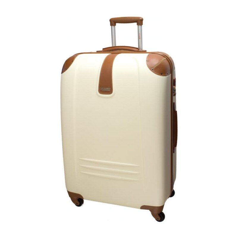 Cestovní kufr Dielle M 255-60-24 béžová