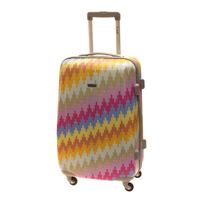 Cestovní kufr Dielle M 270-60-40 vícebarevná