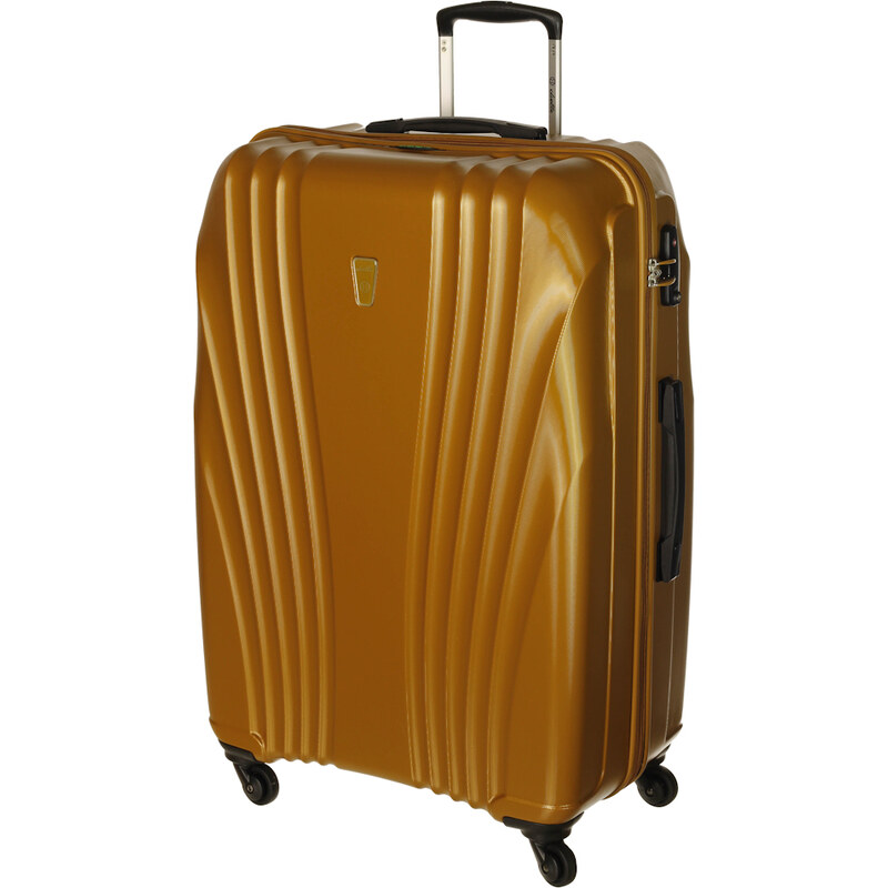 Cestovní kufr Dielle L 338-70-68 bronzová