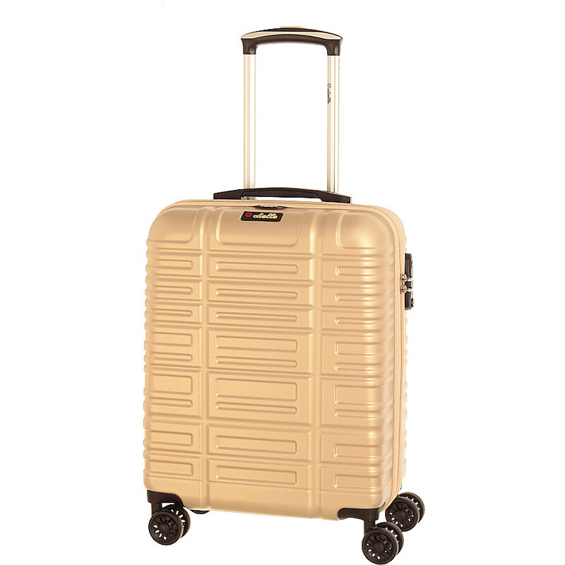 Cestovní kufr Dielle S 350-50-67 béžová