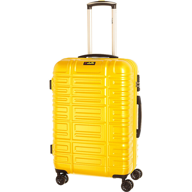 Cestovní kufr Dielle M 350-60-60 zlatá