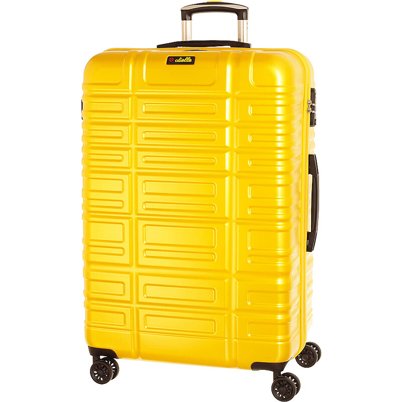 Cestovní kufr Dielle L 350-70-60 zlatá