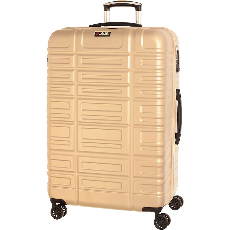 Cestovní kufr Dielle L 350-70-67 béžová