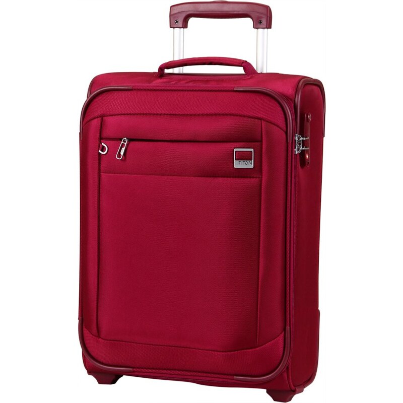 Cestovní kufr Titan L 7. 2W PLUS S 355403-52 borůvková