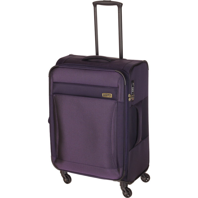 Cestovní kufr Titan Royal M 371405-19 fialová