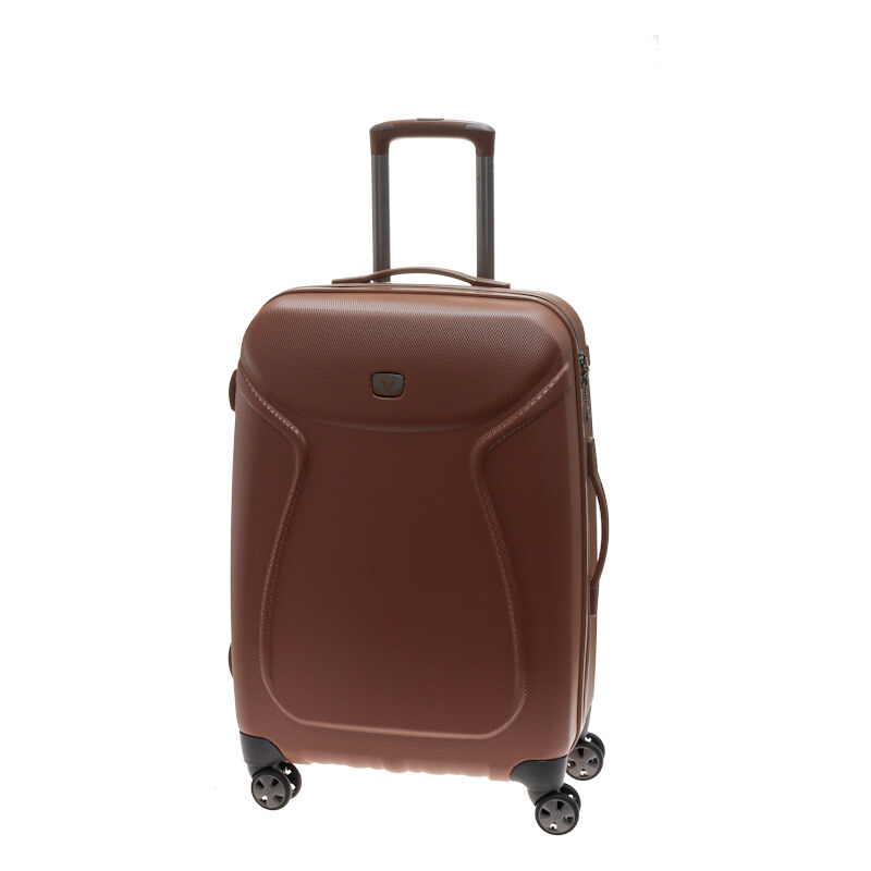 Cestovní kufr Roncato TRE-D M 419102-64 hnědá