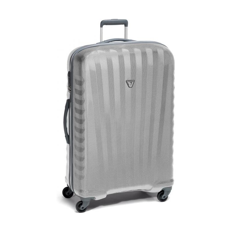 Cestovní kufr Roncato Uno ZIP ZSL L 5081-0225 stříbrná