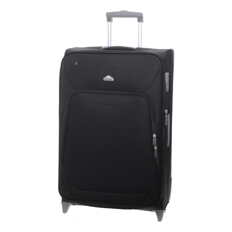 Cestovní kufr d&n 2W L 6170-01 černá
