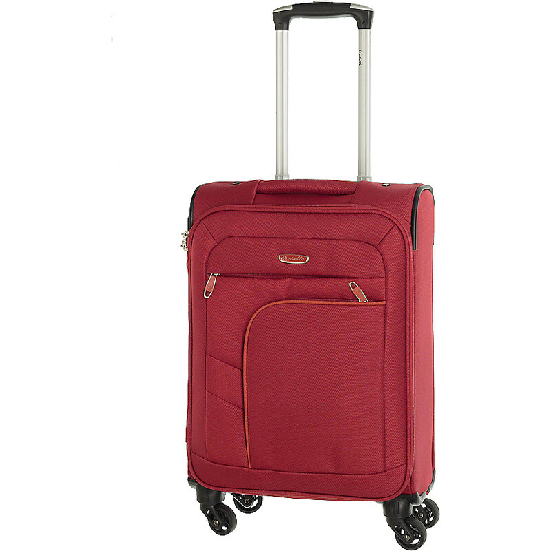 Cestovní kufr Dielle S 650-50-02 červená