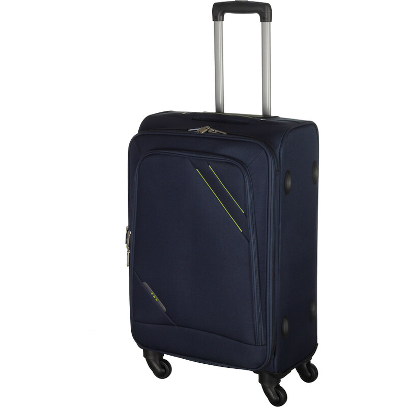Cestovní kufr d&n M 6964-06 modrá