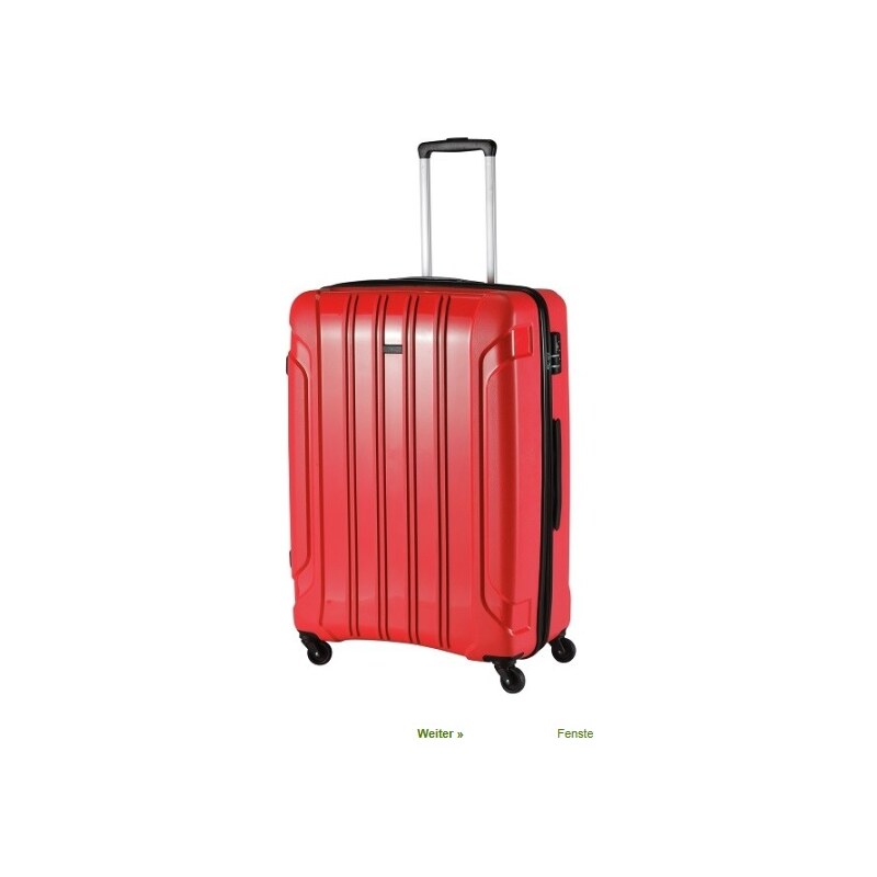 Cestovní kufr Travelite Colosso M 71248-10 červená