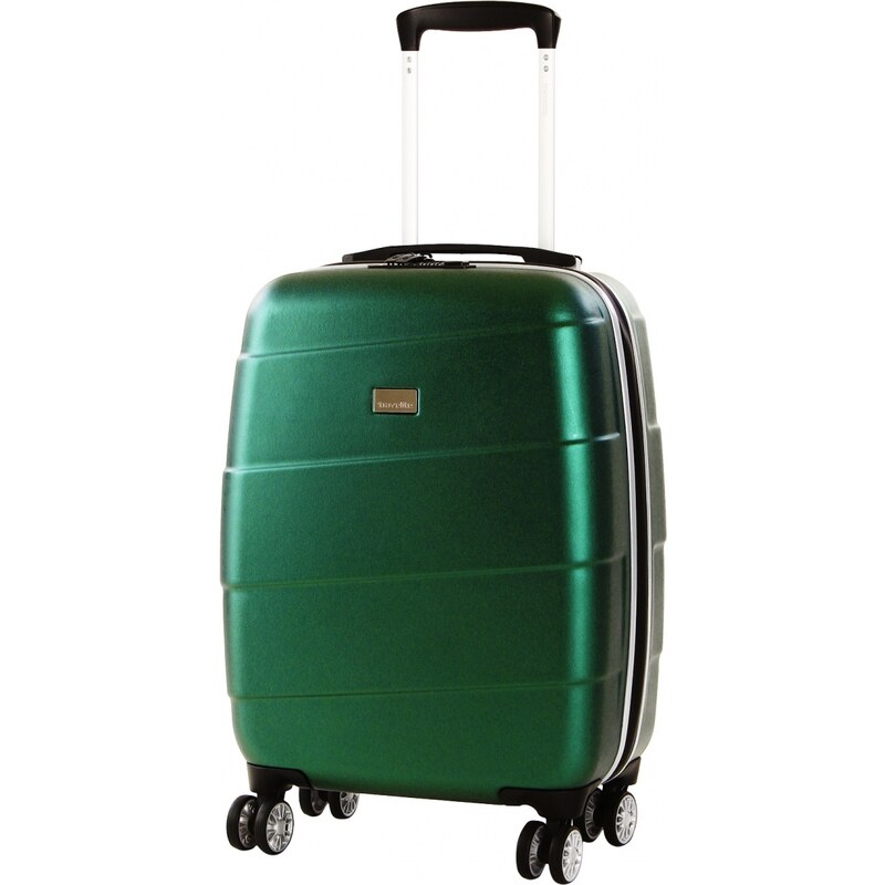 Cestovní kufr Travelite Stripes S 71347-80 zelená