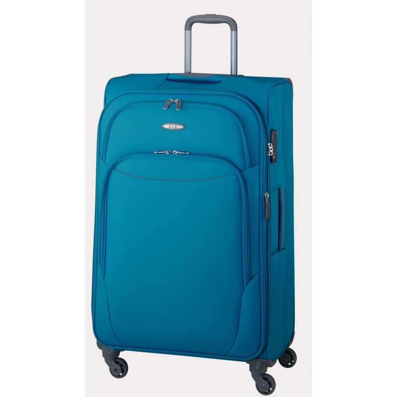 Cestovní kufr d&n L 7474-06 modrá