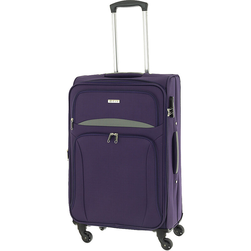 Cestovní kufr d&n M 7764-04 fialová